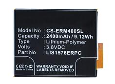 Аккумуляторная батарея для Sony CS-ERM400SL Xperia M4 Aqua E2303 3.8V Black 2400mAh 9.12Wh